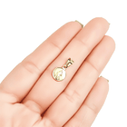 Colgante Medalla Virgen De Los Rayos Mini Enchapado Oro 18K 2