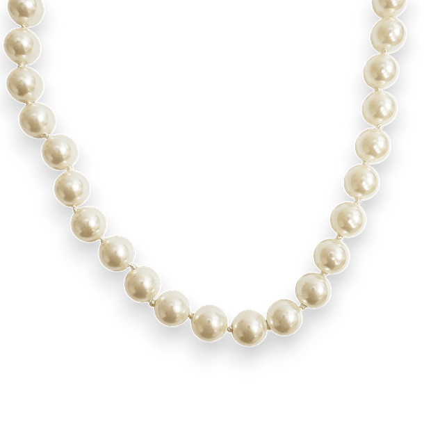 Collar Perlas 8mm Shellpearl Nácar Blanco 4