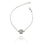 Pulsera Huella Eslabón Plata Fina 925 1