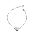 Pulsera Huella Eslabón Plata Fina 925 3