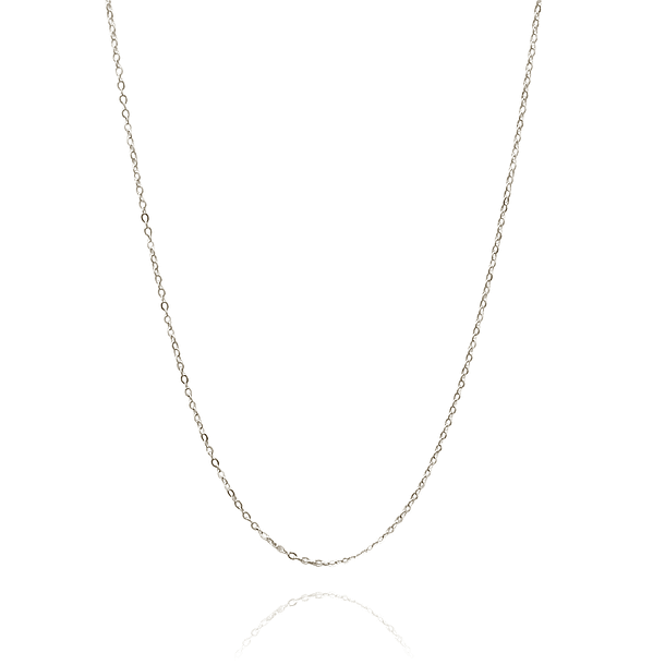 Cadena Espejo Eslabón Plata Fina 925 4