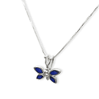 Collar Mariposa Lapislázuli Plata Fina 925  3