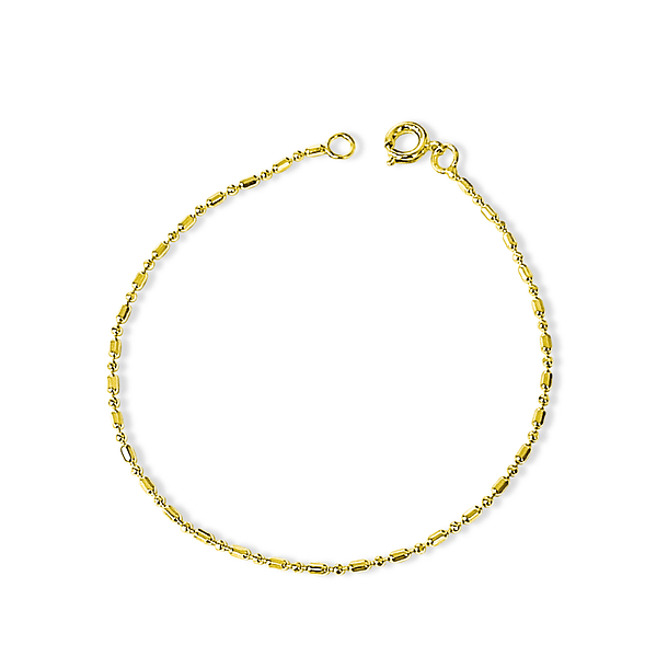 Pulsera Punto Coma Enchapado Oro 18K 3