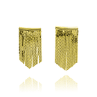 Aros Cascada Enchapado Oro 18K 1