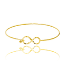 Pulsera Esclava Infinito Enchapado Oro 18K 1