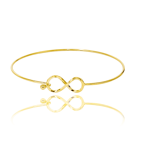 Pulsera Esclava Infinito Enchapado Oro 18K 1