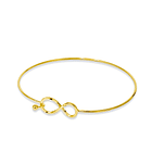 Pulsera Esclava Infinito Enchapado Oro 18K 3
