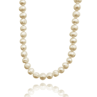 Collar Perla De Río 7x8mm Enchapado Oro 18K 3