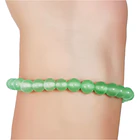 Pulsera Jade 6mm Elasticada  2