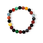 Pulsera Ágata Colores 8mm Elasticada 3