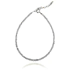 Pulsera Aguamarina Bolita Plata Fina 925 1