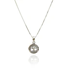 Collar Árbol De La Vida Redondo Plata Fina 925 1