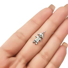 Colgante Niña Chapes Plata Fina 925 2