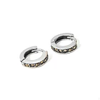 Aros Argolla Marquesita 12mm Plata Fina 925 3