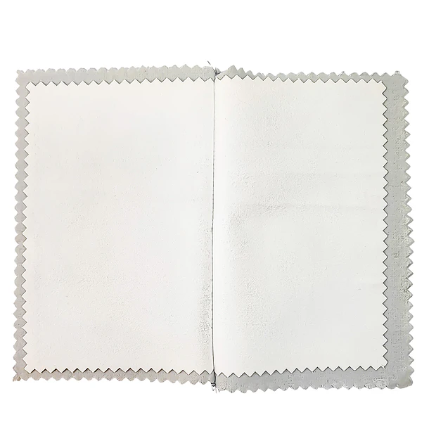 Paño Limpiador Pulidor Joyas Doble Gris 2