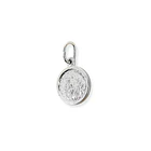 Colgante Medalla Santisima Trinidad 10mm Plata Fina 925 4