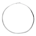 Collar Plano Plata Fina 925  1