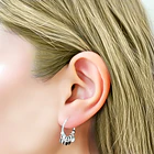 Aros Argolla Monedas Plata Fina 925 2