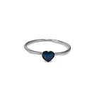 Anillo Lapislázuli Fino Corazón Plata Fina 925 1