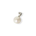 Colgante Perla De Río 10mm Plata Fina 925 3