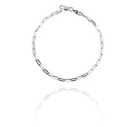 Pulsera Eslabón Largo Plata Fina 925 1
