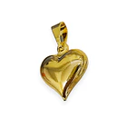 Colgante Corazón Pequeño Enchapado Oro 18K 3