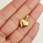 Colgante Corazón Pequeño Enchapado Oro 18K 2