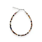 Pulsera Piedras Naturales Plata Fina 925 1