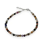 Pulsera Piedras Naturales Plata Fina 925 3