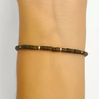 Pulsera Jade Tubo Plata Fina 925 1