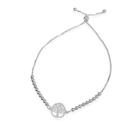 Pulsera Árbol De La Vida Bolitas Plata Fina 925 4