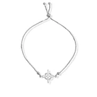 Pulsera Nudo De Bruja Bolitas Plata Fina 925 Ajustable 3