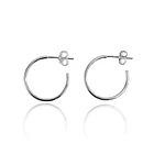 Aros Argolla Cayetana Plata Fina 925 4