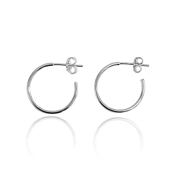 Aros Argolla Cayetana Plata Fina 925 4
