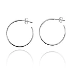 Aros Argolla Cayetana Plata Fina 925 7