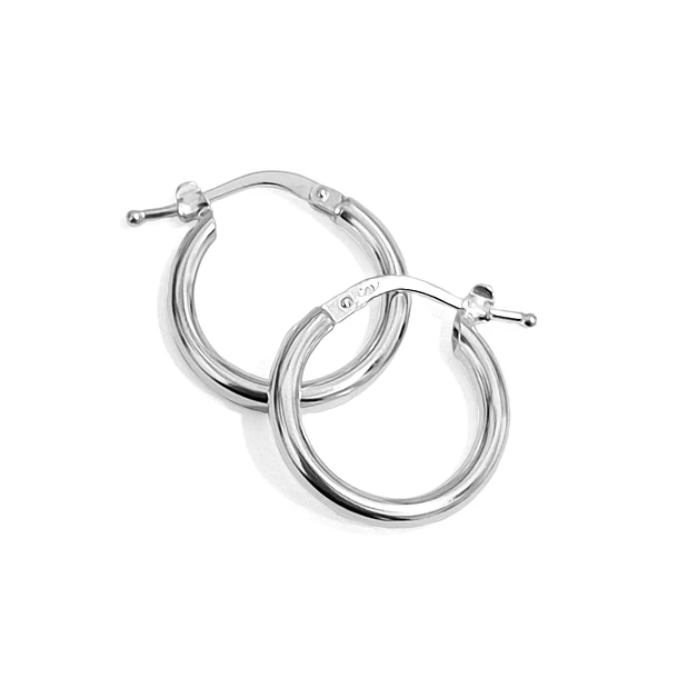 Aros Argolla Mara 17mm Plata Fina 925 1