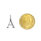 Colgante Letra Inicial Plata Fina 925 4