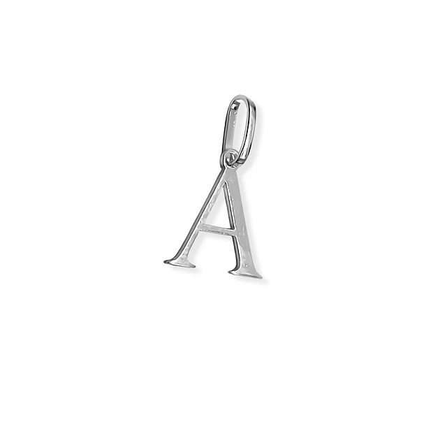 Colgante Letra Inicial Plata Fina 925 5
