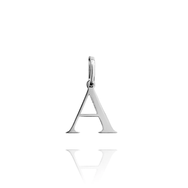 Colgante Letra Inicial Plata Fina 925