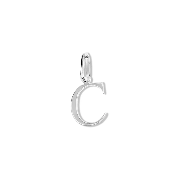 Colgante Letra Inicial Plata Fina 925 9