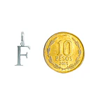 Colgante Letra Inicial Plata Fina 925 12