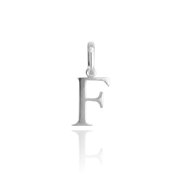Colgante Letra Inicial Plata Fina 925 10