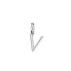 Colgante Letra Inicial Plata Fina 925 37