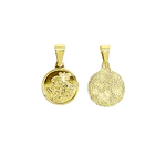 Colgante San Jorge 12mm Enchapado Oro 18K 5