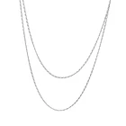 Cadena Figaro Plata Fina 925 1