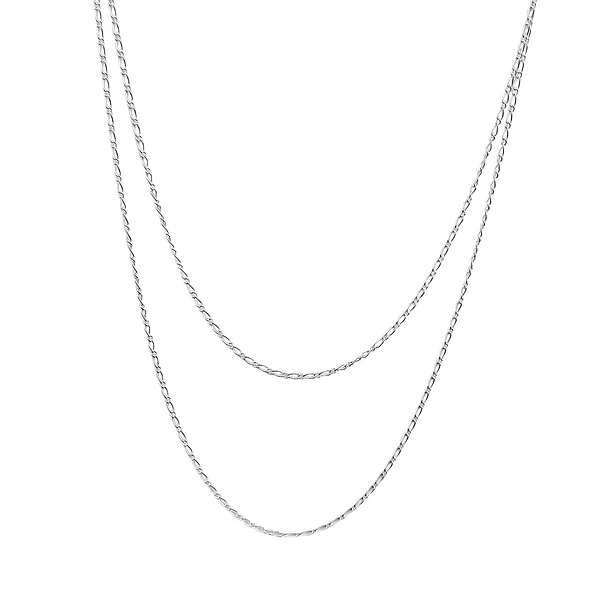 Cadena Figaro Plata Fina 925