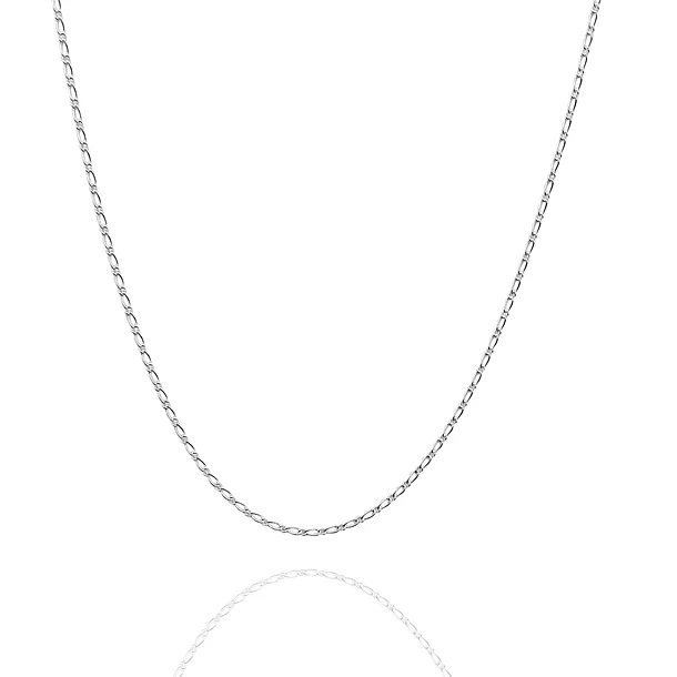 Cadena Figaro Plata Fina 925 3