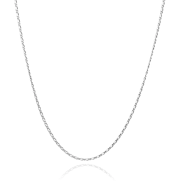 Cadena Figaro Plata Fina 925 7