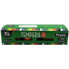 TEMPERA 12 XL COLORES TORRE 22 ML