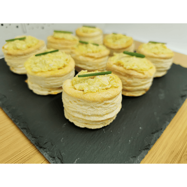 Vol au Vents Pollo al Curry 1